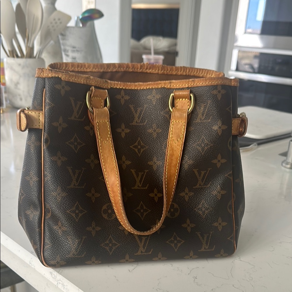 Louis Vuitton Brown Monogram Tote Bag